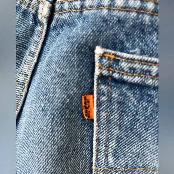 Vintage Levi’s 619 ORANGE TAB Jeans!!!! - Picture 9 of 9